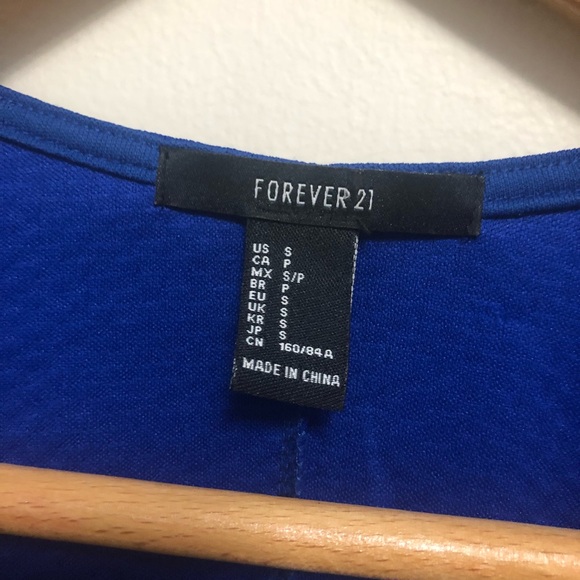 Blue Flare Dress - Picture 3 of 3